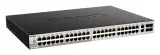 Коммутатор D-Link DGS-3130-54PS/B2A, PROJ L2+ Managed Switch with 48 10/100/1000Base-T ports and 2 10GBase-T ports and 4 10GBase-X SFP+ ports (48 PoE ports 802.3af/802.3at (30 W), PoE Budget 370W, PoE Budget wit Image