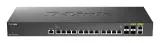 Коммутатор D-Link PROJ Smart L2+ Switch 12x10GBase-T, 2x10GBase-X SFP+, 2xCombo 10GBase-T/SFP+, CLI, RJ45 Console Image