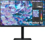 Samsung 27" S27B610EQI IPS LED 16:9 2560x1440x75Hz 5ms 300cd 1000:1 178/178 2*HDMI DP HAS Tilt Pivot Swivel VESA Black 2 years Image