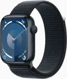 Смарт-часы Apple Watch Series 9 A2980 45мм OLED корп.темная ночь Sport Loop рем.темная ночь разм.брасл.:145-220мм (MR9C3LL/A) Image