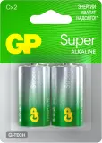 Батарея GP Super G-Tech Alkaline 14A LR14 C (2шт) блистер Image