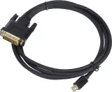 Кабель 1.1v miniDisplayPort (m) DVI (m) 2м черный Image