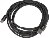 Кабель USB (m)-USB Type-C (m) 3м черный Image