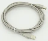 Кабель USB A(m) USB B(m) 3м серый Image