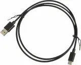 Кабель USB (m)-USB Type-C (m) 1м черный Image