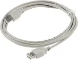 Кабель-удлинитель USB A(m) USB A(f) 1.8м серый Image