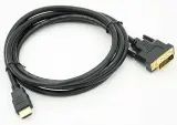 Кабель HDMI (m) DVI-D (m) 2м черный Image