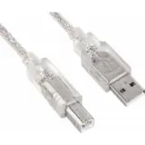 Кабель Ningbo USB A(m) USB B(m) 3м серебристый Image