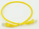 Патч-корд cat5E molded 0.5м желтый RJ-45 (m)-RJ-45 (m) Image