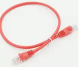 Патч-корд cat5E molded 0.5м красный RJ-45 (m)-RJ-45 (m) Image