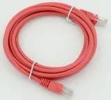 Патч-корд cat5E molded 3м красный RJ-45 (m)-RJ-45 (m) Image