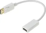 Переходник HDMI (f)/DisplayPort (m) белый Image