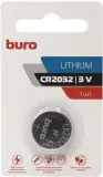 Батарея Buro Lithium CR2032 (1шт) блистер Image