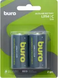 Батарея Buro Alkaline LR14 C 7500mAh (2шт) блистер Image