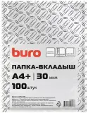 Папка-вкладыш Buro глянцевые А4+ 30мкм (упак.:100шт) Image