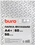 Папка-вкладыш Buro тисненые А4+ 60мкм (упак.:50шт) Image