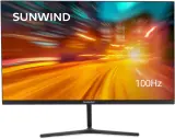 Монитор SunWind 23.8" SM-24FI223 черный IPS LED 6ms 16:9 HDMI M/M матовая 250cd 178гр/178гр 1920x1080 100Hz VGA DP FHD 3.0кг Image