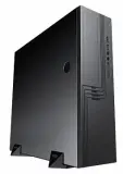 Корпус Slim Case Powerman EL555 Black PM-300TFX 80+Bronze U3.0*2+U2*2+2*combo Audio; fan 9cm; intrusion switch Image