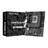 Материнская плата MAXSUN MS-Challenger B760M-N D5, LGA1700, B760, 2*DDR5, 3*SATA3, 2*M.2, 2*USB 3.2, 4*USB 2.0, 1*PCIEx16, 1*PCIEx4, VGA+HDMI,  mATX Image