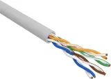 Кабель информационный Rexant 01-0043 кат.5E U/UTP 4X2X24AWG PVC внутренний 305м серый Image