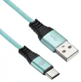 Кабель Digma TYPE-C-1.2M-BRAIDED-GR USB (m)-USB Type-C (m) 1.2м зеленый Image