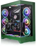 Корпус Thermaltake CTE E660MX Racing зеленый без БП E-ATX 11x120mm 4x140mm 2xUSB3.0 audio bott PSU Image