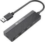 Разветвитель USB 2.0 Origo OU1140 4порт. черный (OU1140/A1A) Image