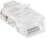 Коннектор Buro (BU-CONRJ45-20PCS) RJ45 прозрачный (упак.:20шт) Image