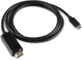 Кабель-переходник аудио-видео Buro USB Type-C (m)/HDMI (m) 1.5м. черный (BU-TYPEC-HDMI-1.5M) Image