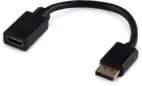 Переходник Buro DisplayPort (m)/HDMI (f) черный (BU-HDMI(F)-DP(M)) Image