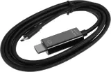 Кабель-переходник аудио-видео Premier L9G USB Type-C (m)/HDMI (m) 2м. черный (A2604) Image