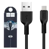 Кабель Hoco X20 Flash X20 USB-C 2м черный коробка Image