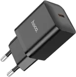 Сетевое зар./устр. Hoco N27 Black 20W (PD+QC+AFC) USB-C черный Image