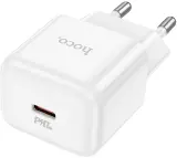 Сетевое зар./устр. Hoco N32 Glory White 30W (PD+QC+AFC) USB-C универсальное белый Image