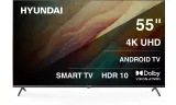 Телевизор LED Hyundai 55" H-LED55BU7009 Android TV Frameless Metal черный 4K Ultra HD 60Hz MEMC DVB-T DVB-T2 DVB-C DVB-S DVB-S2 USB WiFi Smart TV Image