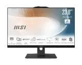 MSI Modern AM242TP 1M AIO 23.8" FHD(1920x1080) IPS Touch ,Core 5 120U(1.4GHz), 16GB DDR5(2x8GB), 512GB SSD M.2, Intel Iris Xe Graphics, WiFi 6E+BT, Wireless keyboard&mouse, noOS, 1y war-ty, Black Image