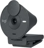 Logitech Webcam Brio 300, 1920x1080, GRAPHITE, защитная шторка, USB-C, [960-001436] Image