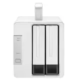 Система хранения данных TerraMaster D2-Thunderbolt3 DAS tower/JBOD,RAID0,1/up to 2 HS SATA(3,5' or 2,5')/1xDP1.4/2x40GbThunderbolt3/1xPS/1YW Image