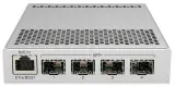 Коммутатор MikroTik Cloud Router Switch 305-1G-4S+IN with 800MHz CPU, 512MB RAM, 1xGigabit LAN, 4 x SFP+ cages, RouterOS L5 or SwitchOS (dual boot), metallic desktop case, PSU Image