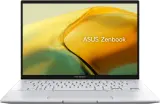 Ноутбук Asus Zenbook 14 UX3402VA-KP697 Core i5 13500H 16Gb SSD512Gb Intel Iris Xe graphics 14" IPS WQXGA (2560x1600) noOS silver WiFi BT Cam Bag (90NB10G6-M014Z0) Image