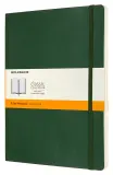 Блокнот Moleskine CLASSIC SOFT QP621K15 XLarge 190х250мм 192стр. линейка мягкая обложка зеленый Image