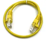 Патч-корд Buro UTP 4 пары cat5E CCA molded 0.25м желтый RJ-45 (m)-RJ-45 (m) Image