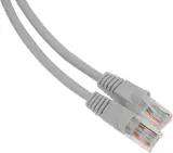 Патч-корд Buro LSZH UTP cat5E 0.5м серый RJ-45 (m)-RJ-45 (m) (UTP-5E-0,5M-G-LSZH) Image