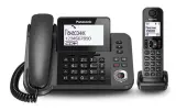 Р/Телефон Dect Panasonic KX-TGF320RUM черный металлик автооветчик АОН Image