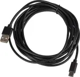 Кабель USB (m)-USB Type-C (m) 3м черный Image