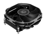 ID-COOLING IS-30A BLACK AMD AM5/AM4 низкопрофильный высота 30mm (36шт/кор, TDP 100W, PWM, 4 тепл.трубки прямого контакта, FAN 92mm) BOX Image