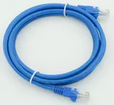 Патч-корд cat5E molded 2м синий RJ-45 (m)-RJ-45 (m) Image