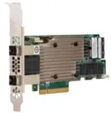 Плата контроллера Broadcom/LSI 9480-8i8e (05-50031-00) (PCI-E 3.1 x8, LP) Tri-Mode SAS/SATA/PCIe(NVMe) 12G, RAID 0,1,5,6,10,50,60, 16port (2*intSFF8643 + 2*extSFF8644), 4GB onboard, каб.отдельно, 1 year Image