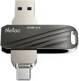 Netac US11 256GB USB3.0+TypeC Dual Flash Drive Image