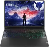 Ноутбук Lenovo Legion 7 16IRX9 Core i7 14700HX 32Gb SSD1Tb NVIDIA GeForce RTX4060 8Gb 16" IPS 3.2K (3200x2000) noOS black WiFi BT Cam (83FD0044RK) Image